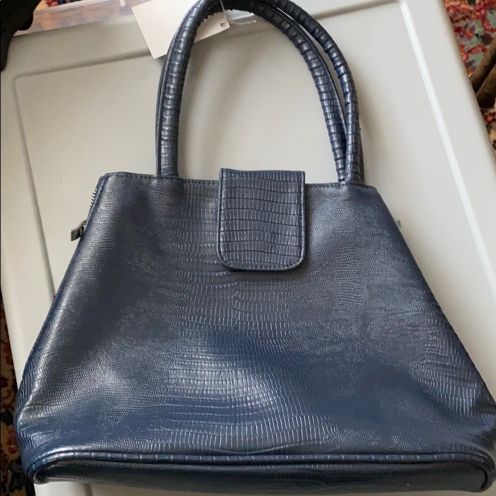 Blue Handbag